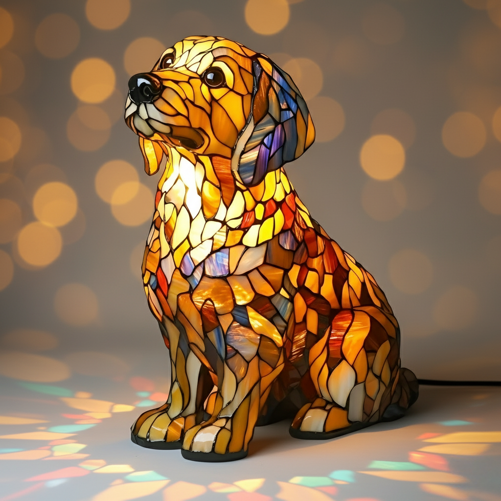 Lily den Åndelige Golden Retriever-Figur