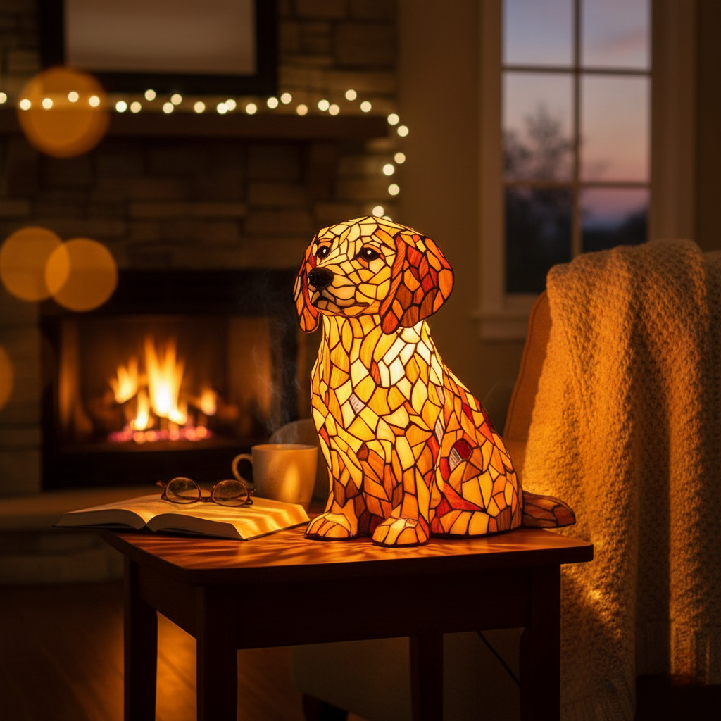 Lily den Åndelige Golden Retriever-Figur